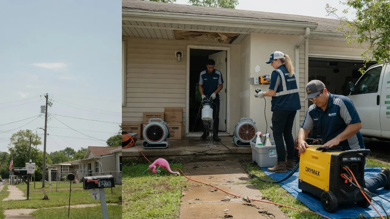 Storm Damage Water Removal in Lueders, TX near me